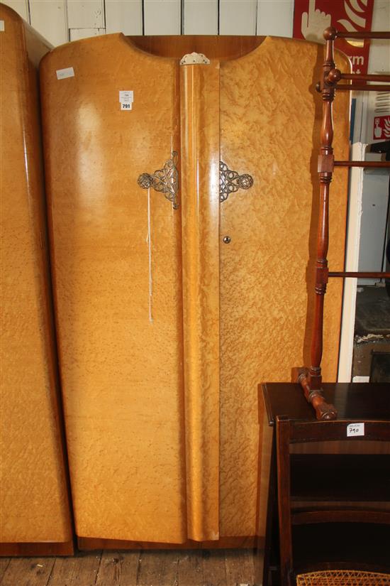 Ladies birds eye maple wardrobe(-)